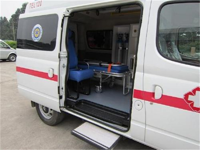 碾子山救护车出租服务案例7